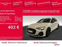 Gletscherweiß metallic Gebraucht 2024 Audi A3 S-Line Limousine | 42.950 €