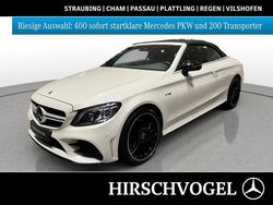Manufaktur diamantweiß bright (metallic) Gebraucht 2019 Mercedes C43 AMG AMG Cabrio | 39.830 € (Fairer Preis)
