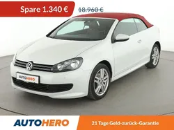 Weiß Gebraucht 2016 VW Golf Cabriolet Cabrio | 16.750 € (Teuer)