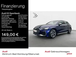 Navarrablau metallic Gebraucht 2024 Audi S3 Ambiente Limousine | 42.670 €