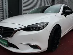 Satinweiss metallic (metallic) Gebraucht 2017 Mazda 6 Kizoku Intense Kombi | 20.699 € (Etwas zu teuer)