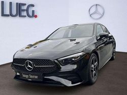 Unilack nachtschwarz Gebraucht 2025 Mercedes A180 AMG Limousine | 34.900 € (Etwas zu teuer)