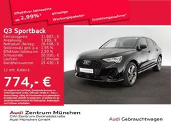 Mythosschwarz metallic Gebraucht 2022 Audi Q3 S-Line SUV | 31.327 € (Fairer Preis)