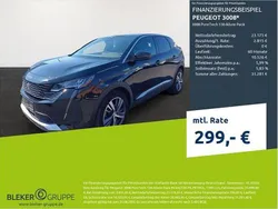 Schwarz Gebraucht 2023 Peugeot 3008 Allure Limousine | 25.990 € (Fairer Preis)