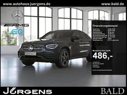 Metalliclack graphitgrau Gebraucht 2021 Mercedes GLC300e AMG Coupé | 51.030 € (Teuer)