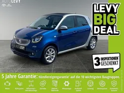 Blau Gebraucht 2015 Smart ForFour Passion Cabrio | 7.698 € (Fairer Preis)