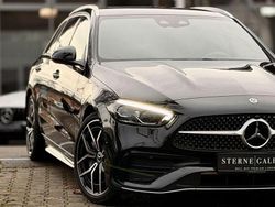 Schwarz Gebraucht 2022 Mercedes C300 AMG line Limousine | 37.900 € (Fairer Preis)