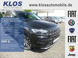 Solid black (schwarz) Neu 2025 Jeep Compass Summit SUV | 42.990 € (Teuer)