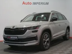 Grau Gebraucht 2022 Skoda Kodiaq SportLine SUV | 38.590 € (Etwas zu teuer)