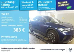 Blau Gebraucht 2025 VW ID.4 Pure SUV | 34.991 € (Fairer Preis)