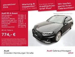 Mythosschwarz metallic Gebraucht 2020 Audi RS4 Comfort Kombi | 59.990 € (Fairer Preis)