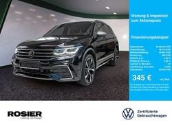 Schwarz / deep black Gebraucht 2024 VW Tiguan Allspace R-line SUV | 45.660 € (Teuer)