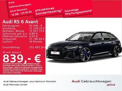 Sebringschwarz kristalleffekt Gebraucht 2021 Audi RS6 Ambiente Kombi | 93.406 € (Guter Preis)