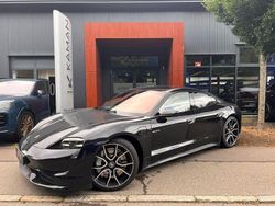 Schwarz Gebraucht 2022 Porsche Taycan Turbo Limousine | 93.700 € (Fairer Preis)