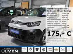Weiss icy/deckende lackierung Gebraucht 2023 Citroën Berlingo PureTech Van / Kleinbus | 20.880 € (Fairer Preis)