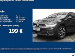 Schwarz Neu 2024 VW Polo Life Limousine | 22.580 € (Guter Preis)