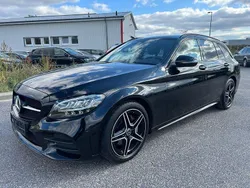 Schwarz Gebraucht 2021 Mercedes C220 AMG line Limousine | 27.000 € (Guter Preis)