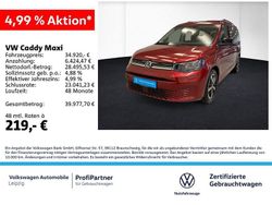 Rot Gebraucht 2024 VW Caddy Maxi Life Van / Kleinbus | 34.920 € (Fairer Preis)