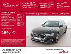 Mythosschwarz metallic Gebraucht 2021 Audi A6 Design Kombi | 34.400 € (Guter Preis)