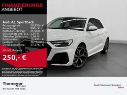 Weiß Gebraucht 2024 Audi A1 Sportback S-Line Kleinwagen | 26.950 € (Fairer Preis)
