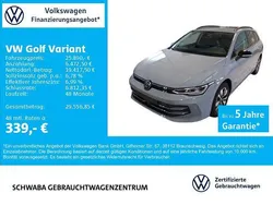 Mondsteingrau Gebraucht 2025 VW Golf VIII Goal Kombi | 25.890 € (Superpreis)