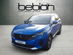 Blau/metallic lackierung drei Gebraucht 2021 Peugeot 3008 Allure Limousine | 26.450 € (Fairer Preis)