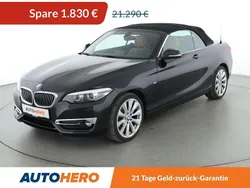 Schwarz Gebraucht 2018 BMW 218 Luxury Line Cabrio | 19.460 € (Guter Preis)