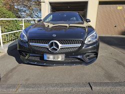 Schwarz Gebraucht 2018 Mercedes SLC200 AMG line Cabrio | 28.500 € (Fairer Preis)