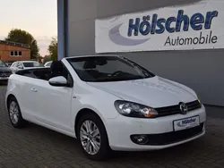 Weiß Gebraucht 2013 VW Golf Cabriolet Life Cabrio | 12.750 € (Fairer Preis)