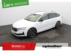 Weiß Gebraucht 2024 Skoda Octavia SportLine Kombi | 35.290 € (Fairer Preis)