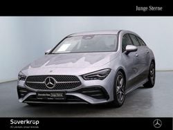 Silberlack hightechsilber (metallic) Gebraucht 2024 Mercedes CLA200 Shooting Brake AMG Kombi | 29.920 € (Superpreis)