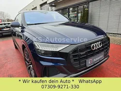 Navarrablau metallic Gebraucht 2018 Audi Q8 S-Line SUV | 39.999 € (Guter Preis)