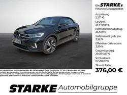Schwarz Gebraucht 2022 VW T-Roc Cabriolet R-line Cabrio | 28.840 € (Fairer Preis)