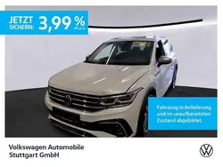 Weiß Gebraucht 2022 VW Tiguan Allspace R-line SUV | 37.930 € (Etwas zu teuer)