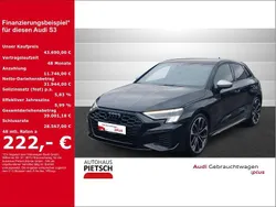Schwarz Gebraucht 2024 Audi S3 Advanced Limousine | 43.690 € (Fairer Preis)