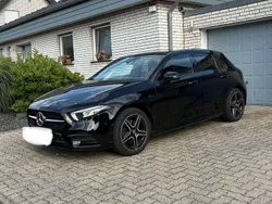 Schwarz Gebraucht 2021 Mercedes A250 AMG line Limousine | 24.900 € (Fairer Preis)