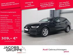 Brillantschwarz Gebraucht 2024 Audi A4 Basis Kombi | 28.970 € (Guter Preis)