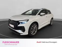 Weiss Gebraucht 2023 Audi Q4 e-tron Sport SUV | 39.980 € (Fairer Preis)