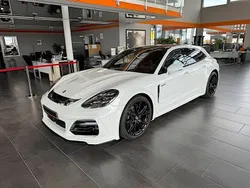 Weiß Gebraucht 2021 Porsche Panamera Turbo S Limousine | 134.900 € (Teuer)