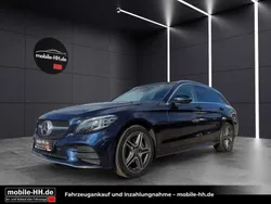 Blau Gebraucht 2018 Mercedes C180 AMG line Kombi | 23.990 € (Fairer Preis)