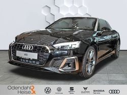Mythosschwarz verdeck schwarz Gebraucht 2024 Audi A5 Cabriolet S-Line Cabrio | 45.780 € (Guter Preis)