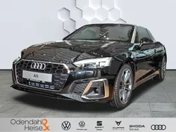 Mythosschwarz verdeck schwarz Gebraucht 2024 Audi A5 Cabriolet S-Line Cabrio | 55.980 € (Teuer)