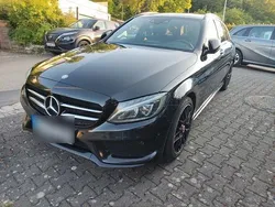 Schwarz Gebraucht 2015 Mercedes C220 AMG line Kombi | 14.250 € (Etwas zu teuer)