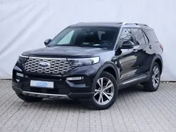 Obsidianschwarz Gebraucht 2020 Ford Explorer Hybrid Platinum SUV | 42.960 € (Fairer Preis)