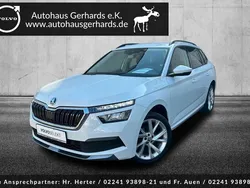 Moonweiss metallic Gebraucht 2020 Skoda Kamiq Style SUV | 18.888 € (Fairer Preis)