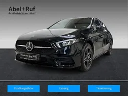 lack kosmosschwarz (metallic) Gebraucht 2021 Mercedes A250 AMG Limousine | 27.549 € (Guter Preis)