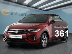 Rot Gebraucht 2024 VW T-Roc Cabriolet Cabrio | 31.999 € (Guter Preis)