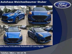 Blau Gebraucht 2021 Ford Puma ST-Line SUV | 15.900 € (Etwas zu teuer)