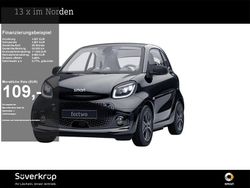 Schwarz Gebraucht 2021 Smart ForTwo Electric Drive Passion Exclusive Coupé | 13.190 € (Etwas zu teuer)