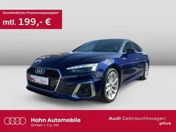 Blau Gebraucht 2023 Audi A5 Sportback S-Line Limousine | 34.995 € (Superpreis)